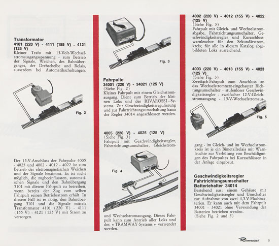 Rivarossi Katalog 1967-1968