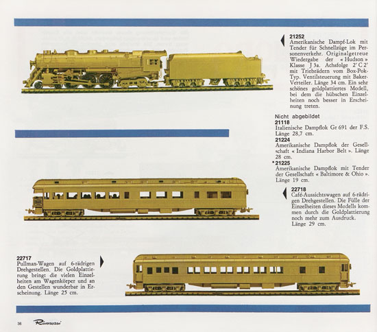 Rivarossi Katalog 1967-1968