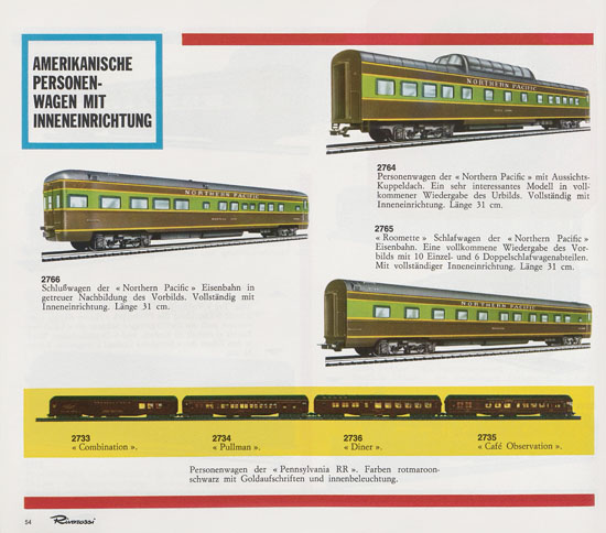 Rivarossi Katalog 1967-1968