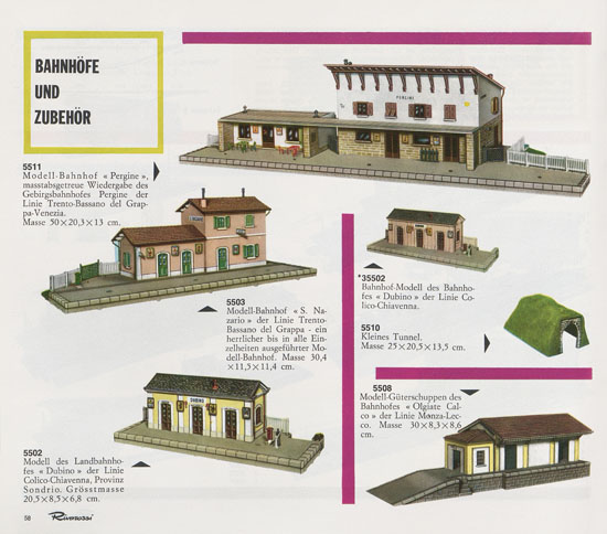 Rivarossi Katalog 1967-1968