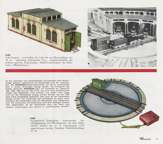 Rivarossi Katalog 1967-1968