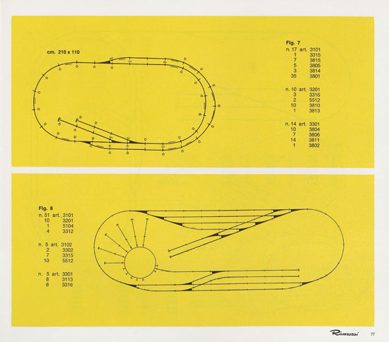 Rivarossi Katalog 1967-1968