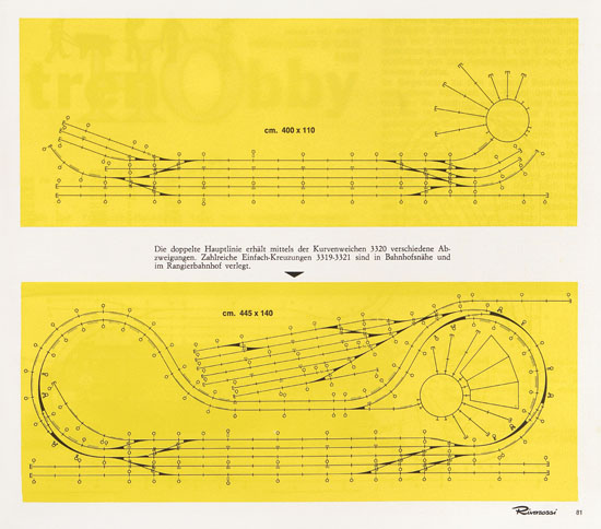 Rivarossi Katalog 1967-1968