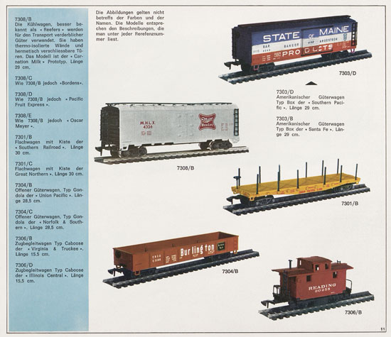 Rivarossi Katalog 1971-1972