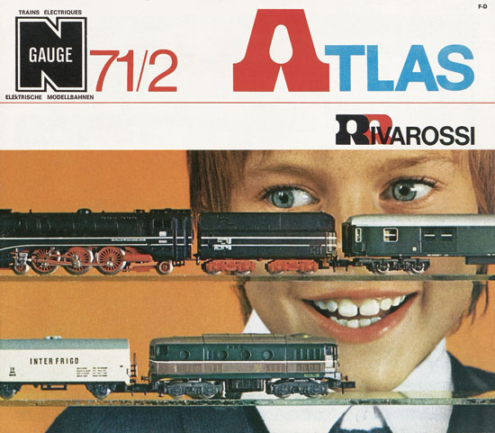 Rivarossi Katalog Spur N 1971-1972