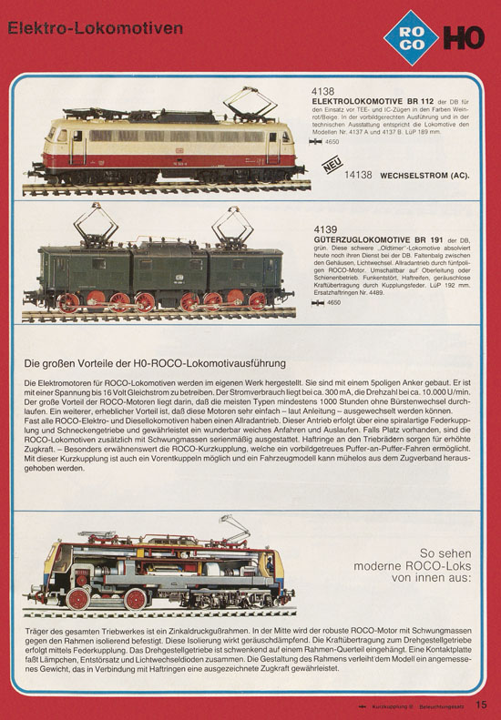 Roco International Katalog 1979