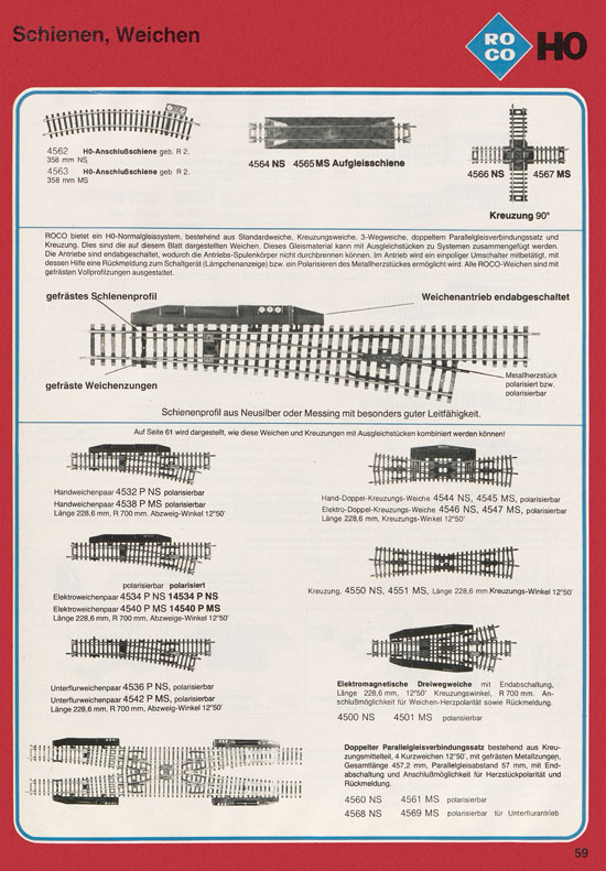 Roco International Katalog 1979