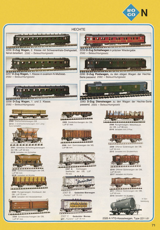 Roco International Katalog 1979