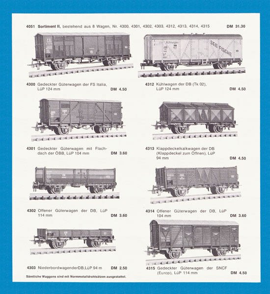 ROCO Katalog 1972