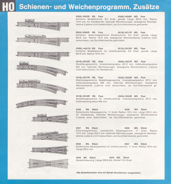 ROCO Katalog 1973