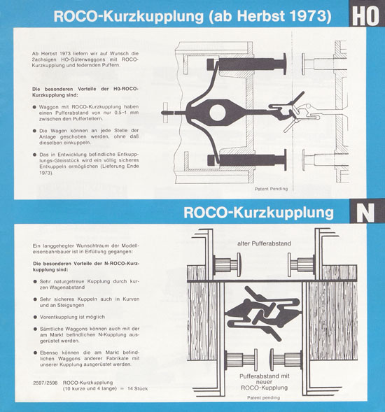 ROCO Katalog 1973