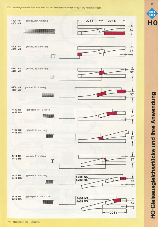 ROCO Katalog 1975