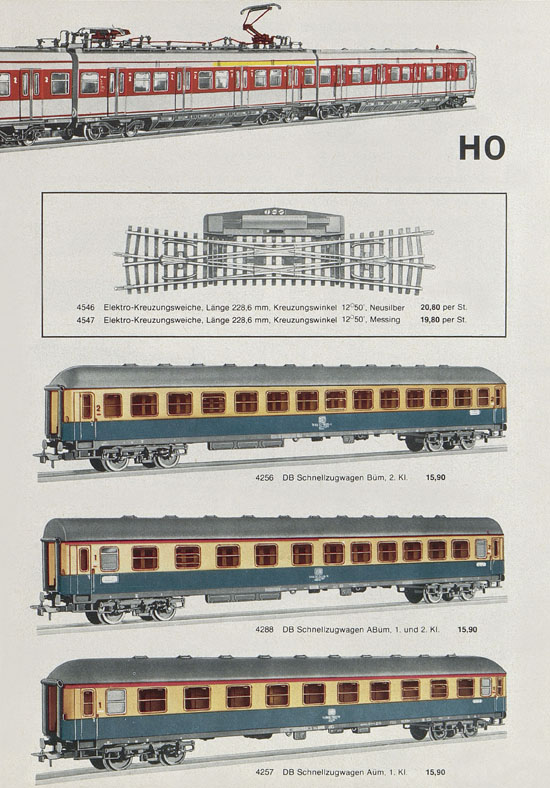 ROCO International Neuheiten 1975-1976