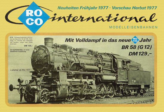 ROCO International Neuheiten 1977