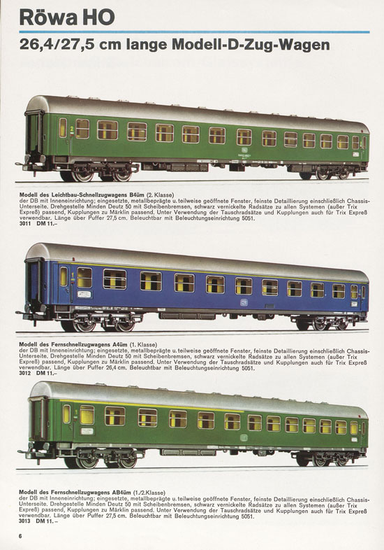 Röwa Katalog 1969-1970