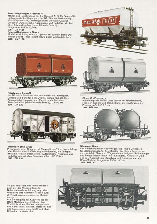 Röwa Katalog 1969-1970