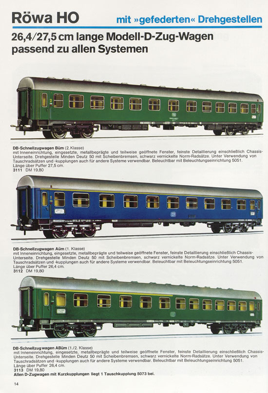 Röwa Katalog 1972-1973