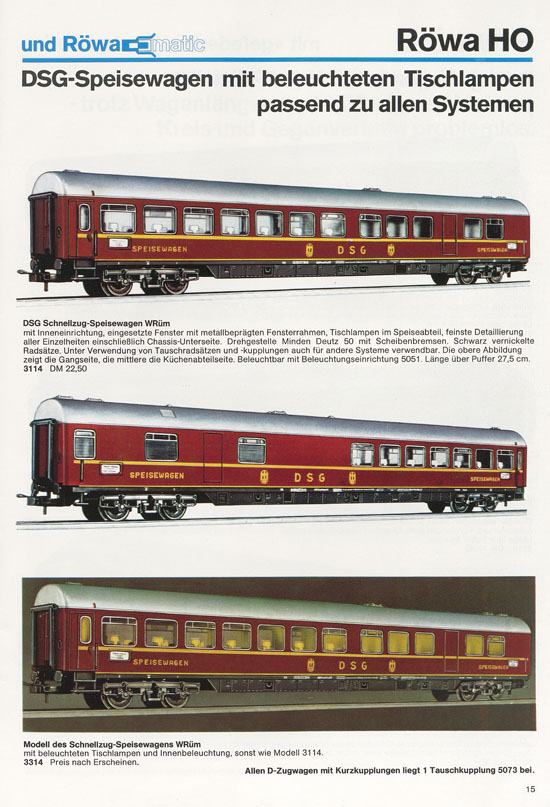 Röwa Katalog 1972-1973