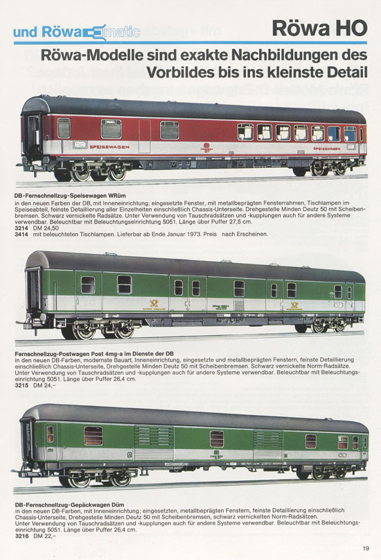 Röwa Katalog 1972-1973