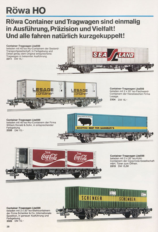 Röwa Katalog 1972-1973