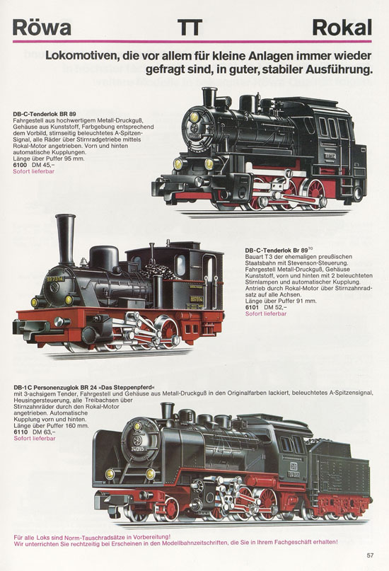 Röwa Katalog 1972-1973