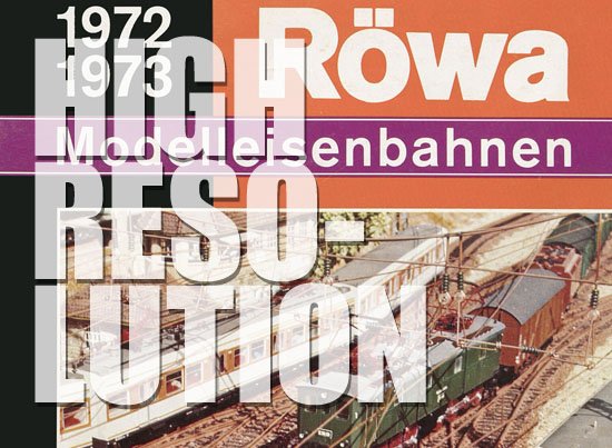 Röwa Katalog 1972-1973