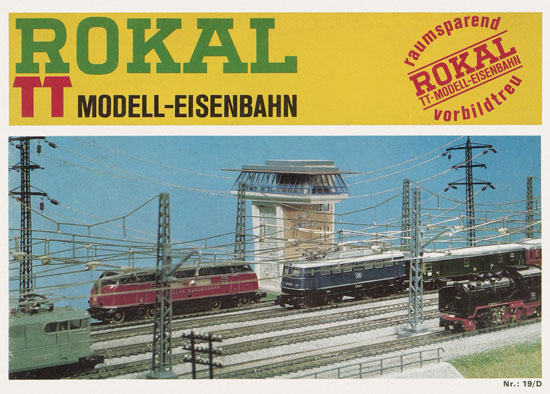 Rokal TT-Modelleisenbahn Katalog 1968