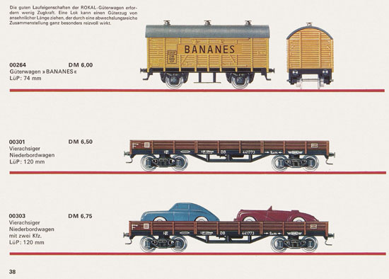 Rokal TT-Modelleisenbahn Katalog 1968