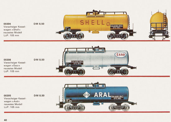 Rokal TT-Modelleisenbahn Katalog 1968