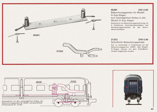 Rokal TT-Modelleisenbahn Katalog 1968