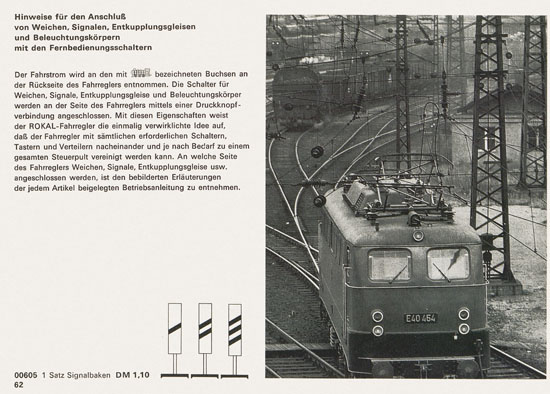 Rokal TT-Modelleisenbahn Katalog 1968