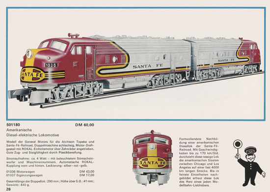 Rokal TT-Modelleisenbahn Katalog 1969