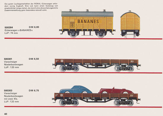 Rokal TT-Modelleisenbahn Katalog 1969