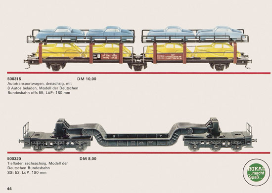 Rokal TT-Modelleisenbahn Katalog 1969