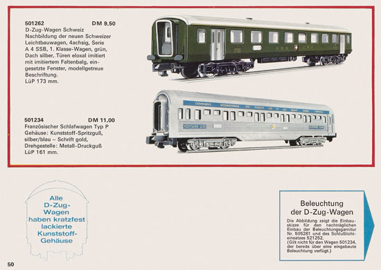 Rokal TT-Modelleisenbahn Katalog 1969