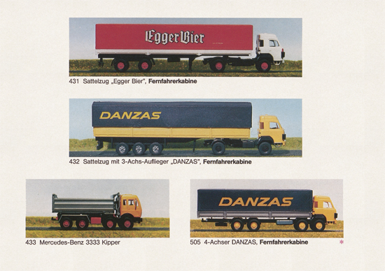 Roskopf Miniaturmodelle 1984