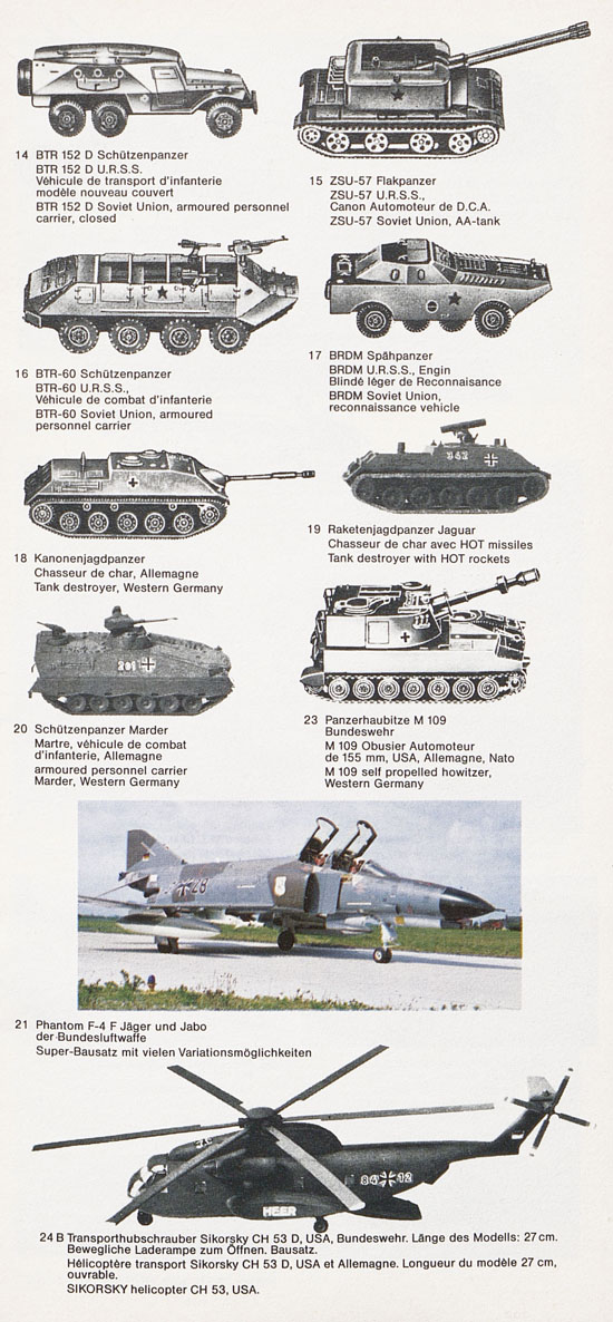 Roskopf Miniatur-Modelle 1985