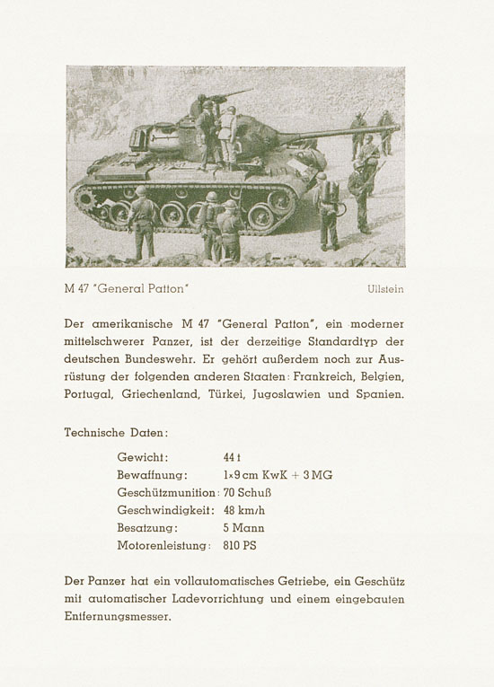 Roskopf Militärfahrzeuge Typenbeschreibungsheft 1958