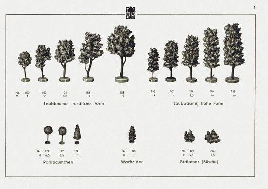 RS Spitaler Katalog 1951