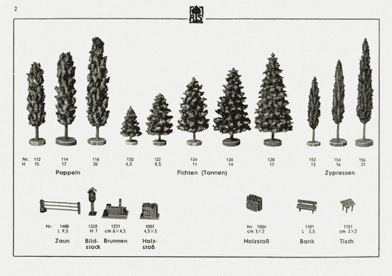 RS Spitaler Katalog 1951