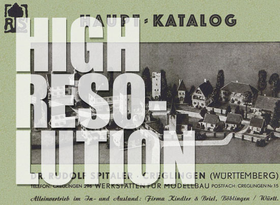 Rudolf Spitaler Katalog 1951