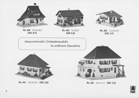 RS Spitaler Katalog 1955