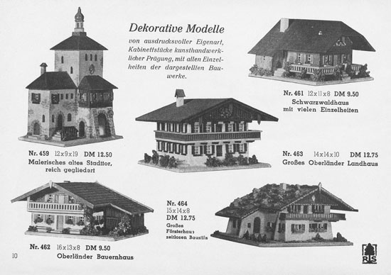 RS Spitaler Katalog 1955