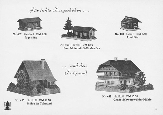 RS Spitaler Katalog 1955