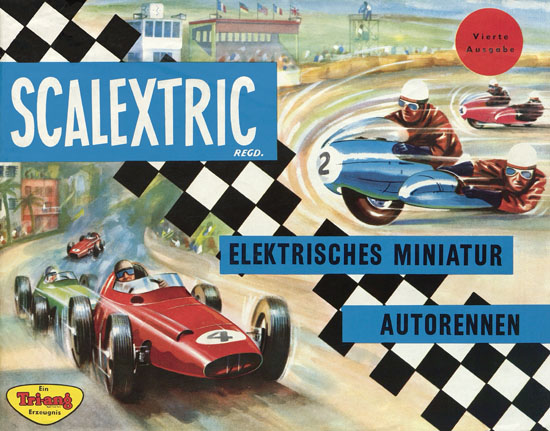 Scalextric Elektrisches Miniatur Autorennen Katalog 1963