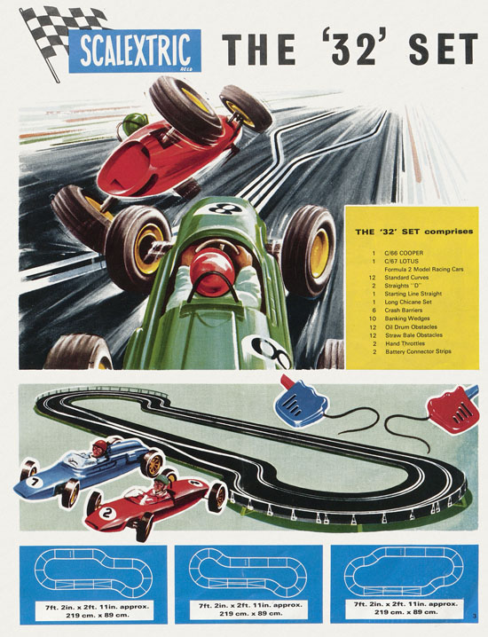 Scalextric Model Electric Motor Racing 1965