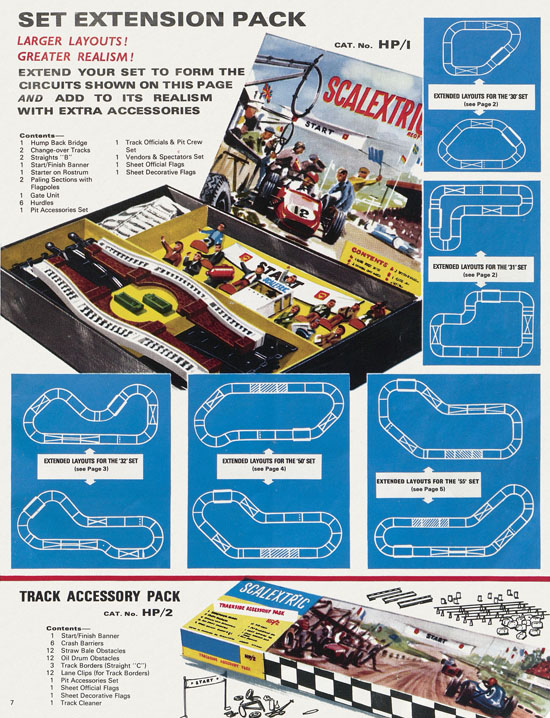 Scalextric Model Electric Motor Racing 1965