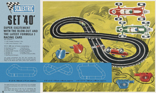 Scalextric Model Motor Racing 1966