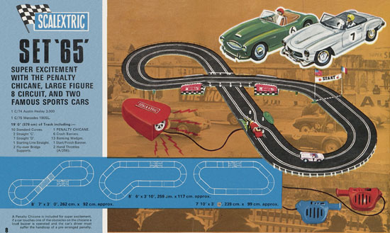 Scalextric Model Motor Racing 1966