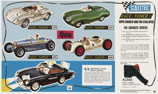 Scalextric Model Motor Racing 1966